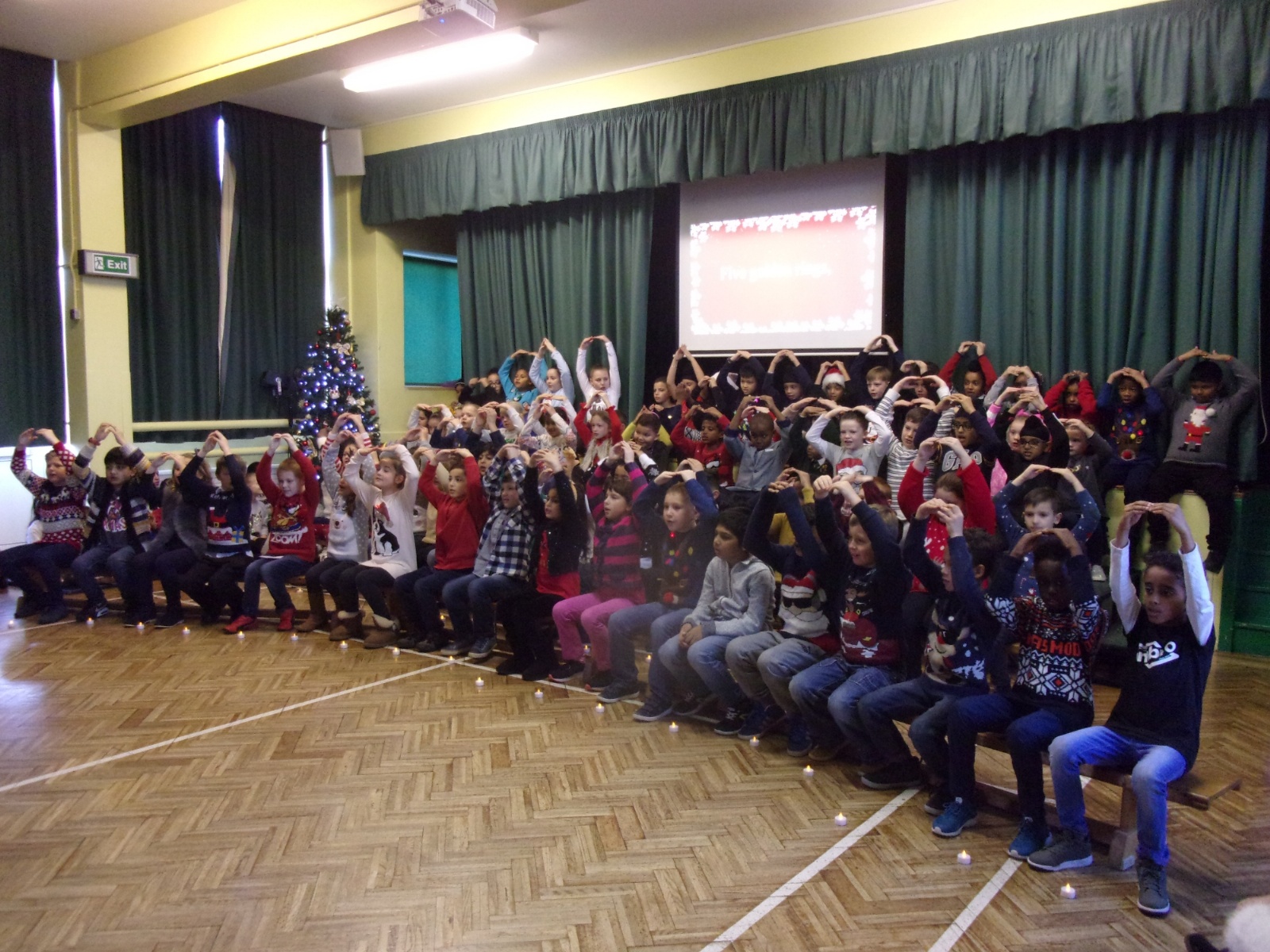 Charville Academy Christmas Carols with Year 4